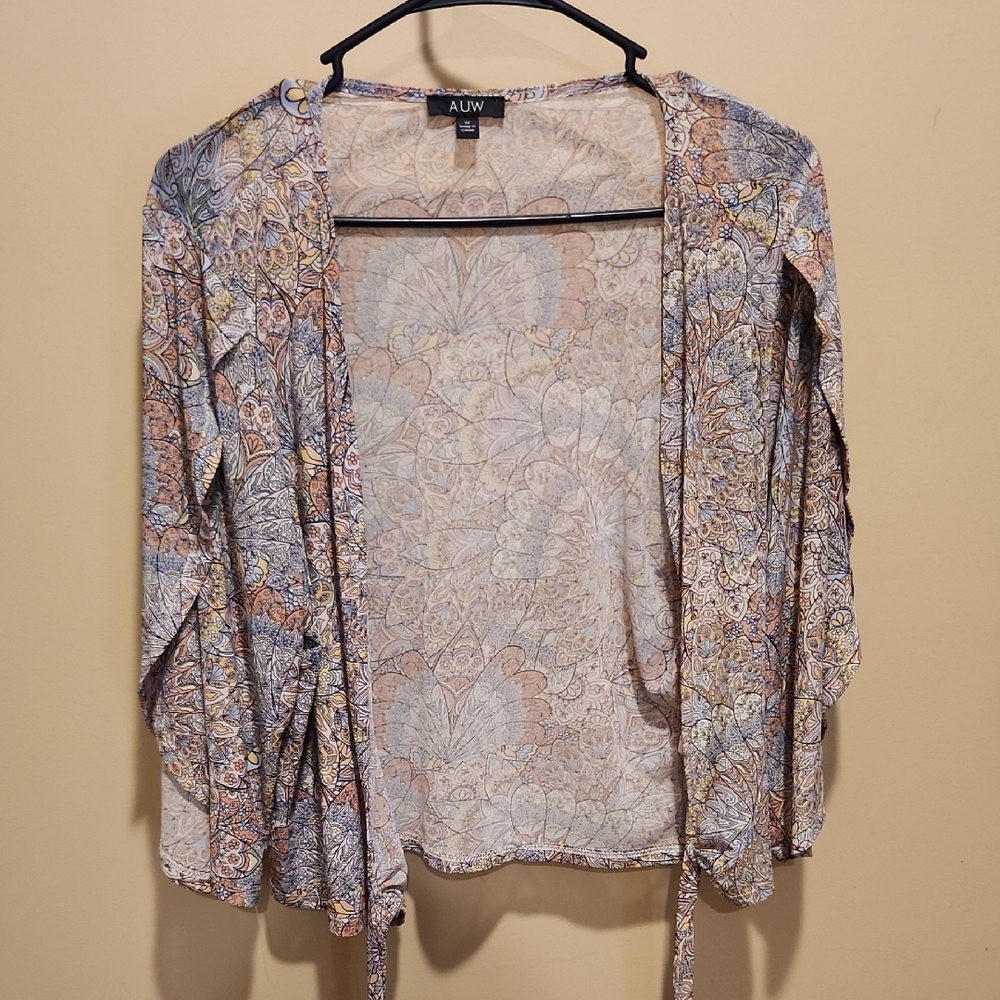 Multicolor Floral Kimono
